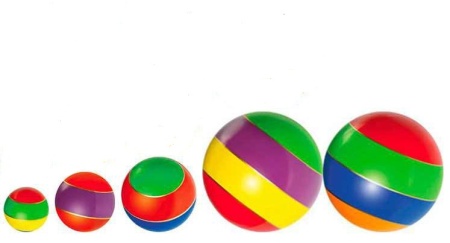 Купить Мячи резиновые (комплект из 5 мячей различного диаметра) в Полевское 